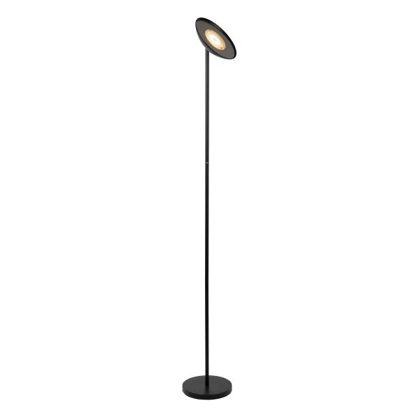Lucide ZENITH - Lampadaire - LED Dim. - 1x20W 3000K - Noir - détail 1